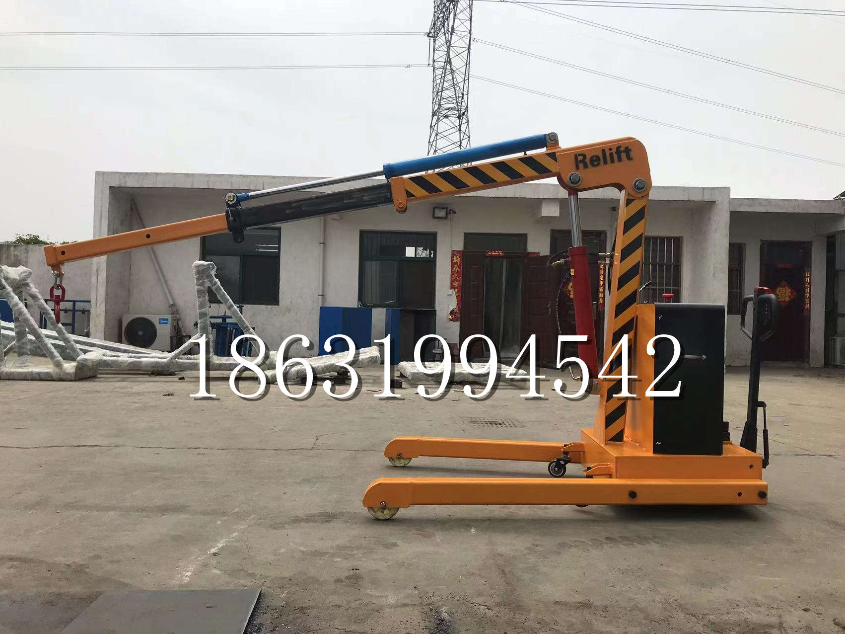 高树乡久征定做3吨三轮随车吊 农用园林绿化移树吊 平板工程用小吊机